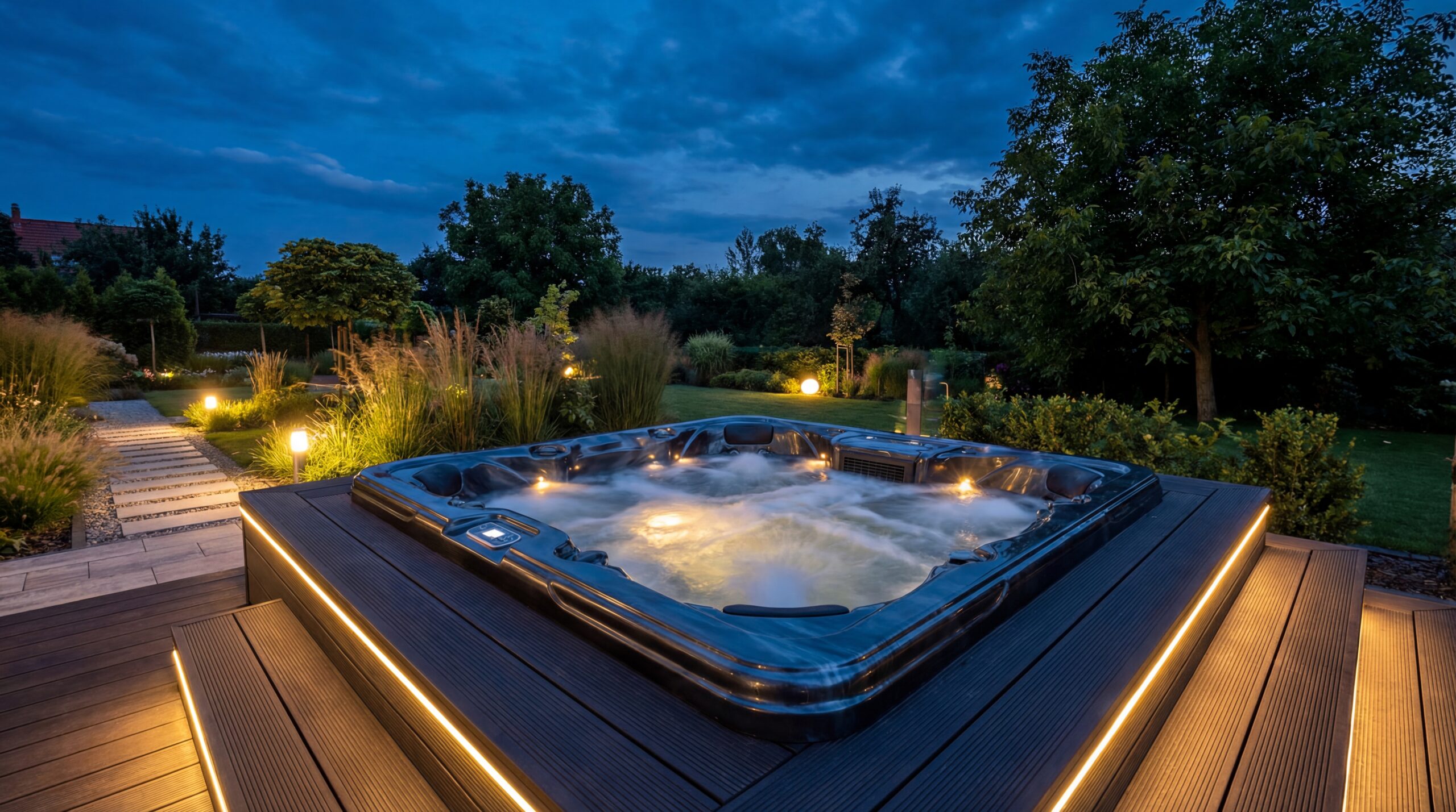 Wanna SPA do ogrodu — jak wybrać idealną wannę z hydromasażem w 2025